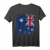 AUSTRALIEN Flagge T-Shirt für Damen, Herren & Kinder – Klassisch geschnitten, doppelt genähter Saum