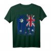 AUSTRALIEN Flagge T-Shirt für Damen, Herren & Kinder – Klassisch geschnitten, doppelt genähter Saum