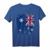 AUSTRALIEN Flagge T-Shirt für Damen, Herren & Kinder – Klassisch geschnitten, doppelt genähter Saum