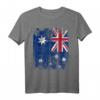 AUSTRALIEN Flagge T-Shirt für Damen, Herren & Kinder – Klassisch geschnitten, doppelt genähter Saum