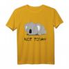 Not Today - Lustiges und Lazy Koala T-Shirt für Tier- und Australienliebhaber, perfekt als Geschenk für Familie und Freunde
