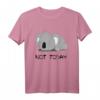 Not Today - Lustiges und Lazy Koala T-Shirt für Tier- und Australienliebhaber, perfekt als Geschenk für Familie und Freunde