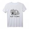 Not Today - Lustiges und Lazy Koala T-Shirt für Tier- und Australienliebhaber, perfekt als Geschenk für Familie und Freunde