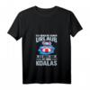 Urlaub Koala Australien T-Shirt mit V-Ausschnitt – Perfektes Geschenk für Koala-Liebhaber und Australien-Fans