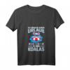 Urlaub Koala Australien T-Shirt mit V-Ausschnitt – Perfektes Geschenk für Koala-Liebhaber und Australien-Fans