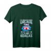Urlaub Koala Australien T-Shirt mit V-Ausschnitt – Perfektes Geschenk für Koala-Liebhaber und Australien-Fans