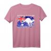 Australien Känguru Australia is calling and I must go... T-Shirt – Lustiges Geschenk für Australien Fans und Backpacker für die Reise nach Down Under