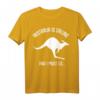 Australia is calling and I must go Känguru Australien Spruch T-Shirt – Lustiges Geschenk für Australien-Fans, Backpacker & Reisebegeisterte