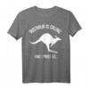 Australia is calling and I must go Känguru Australien Spruch T-Shirt – Lustiges Geschenk für Australien-Fans, Backpacker & Reisebegeisterte