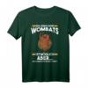 Wombat Australien T-Shirt für Beuteltier-Liebhaber – Perfekt als Reise-Souvenir und Geschenk für Tierfreunde