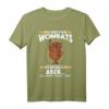 Wombat Australien T-Shirt für Beuteltier-Liebhaber – Perfekt als Reise-Souvenir und Geschenk für Tierfreunde