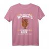 Wombat Australien T-Shirt für Beuteltier-Liebhaber – Perfekt als Reise-Souvenir und Geschenk für Tierfreunde