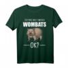 Wombat Wombats Tier Australien Geschenk T-Shirt – Perfekt für Tierliebhaber, Australien-Fans und Zoo-Designs
