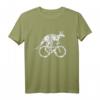 Lustiges Känguru fährt Fahrrad T-Shirt - Motivationsdesign für Radfahrer, Australien Fans und Tierliebhaber, perfektes Geschenk für Reisende und Sportler