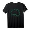 Weltkarte Australien T-Shirt – Klassisches Design für Reise- und Australien-Fans