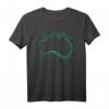 Weltkarte Australien T-Shirt – Klassisches Design für Reise- und Australien-Fans