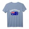 Australien Fahne T-Shirt - Grunge Design für Reisende, Naturliebhaber & Abenteuerfans mit Australien-Flagge