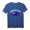 Australien Fahne T-Shirt - Grunge Design für Reisende, Naturliebhaber & Abenteuerfans mit Australien-Flagge