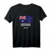 Brisbane Australien T-Shirt mit Flagge - Souvenir & Merchandise für Touristen und Fans