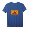 Australien T-Shirt mit Uluru & Down Under Design – Klassisch geschnitten, doppelt genähter Saum, perfekt für Reisen und Australien-Fans