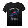 Australien is calling and I must go... Känguru Australien T-Shirt – Perfektes Geschenk für Backpacker, Fans & Reiseliebhaber