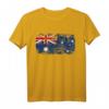 Australien Flagge T-Shirt für Damen, Herren & Kinder - Klassisch geschnitten, doppelt genähter Saum