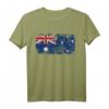 Australien Flagge T-Shirt für Damen, Herren & Kinder - Klassisch geschnitten, doppelt genähter Saum