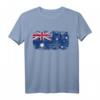 Australien Flagge T-Shirt für Damen, Herren & Kinder - Klassisch geschnitten, doppelt genähter Saum