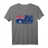 Australien Flagge T-Shirt für Damen, Herren & Kinder - Klassisch geschnitten, doppelt genähter Saum