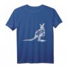 Känguru Witzig Sie stellen wohl gerne unnötige Fragen T-Shirt - Lustiges Tierdesign im Vintage-Stil, Perfektes Geschenk für Känguru Fans und Tierliebhaber