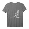 Känguru Witzig Sie stellen wohl gerne unnötige Fragen T-Shirt - Lustiges Tierdesign im Vintage-Stil, Perfektes Geschenk für Känguru Fans und Tierliebhaber