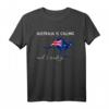 Australien is calling and I must go... Känguru Backpacker T-Shirt – Lustiges Geschenk für Australien-Fans & Backpacker
