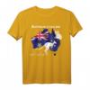 Reise nach Australien T-Shirt mit Koala, Känguru & australischer Flagge – Für Backpacker, Abiturienten & Australien-Fans