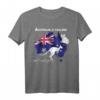 Reise nach Australien T-Shirt mit Koala, Känguru & australischer Flagge – Für Backpacker, Abiturienten & Australien-Fans