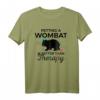 Australisches Wombat Süßes Beuteltier T-Shirt – Perfekt für Tierliebhaber & Australien-Fans