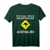 Mir Egal wohin Hauptsache Australien T-Shirt - Lustiges Känguru Design für Reisende, Australien-Fans & Geburtstagsgeschenke