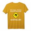Mir Egal wohin Hauptsache Australien T-Shirt - Lustiges Känguru Design für Reisende, Australien-Fans & Geburtstagsgeschenke