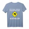 Mir Egal wohin Hauptsache Australien T-Shirt - Lustiges Känguru Design für Reisende, Australien-Fans & Geburtstagsgeschenke