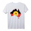 Aboriginal Flag T-Shirt Australia Flag Geschenk für Australier – Perfekt für Expats, Reisen & stolz auf die Kultur Down Under