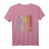 80er Retro Style Känguru Silhouette Australien Beuteltier T-Shirt – Perfektes Geschenk für Tier- und Australien-Liebhaber