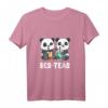 Niedliches Bubble Tea Panda T-Shirt - Lustiges Kawaii Boba Tee Design für Anime-, Manga- und Bubble Tea Fans