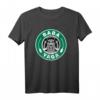 Baba Yaga Kaffeebrauerei Hexe Halloween Powers Logo T-Shirt – Lustiges Geschenk für Kaffeeliebhaber und Folklore-Fans mit slawischen Wurzeln