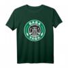 Baba Yaga Kaffeebrauerei Hexe Halloween Powers Logo T-Shirt – Lustiges Geschenk für Kaffeeliebhaber und Folklore-Fans mit slawischen Wurzeln