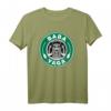 Baba Yaga Kaffeebrauerei Hexe Halloween Powers Logo T-Shirt – Lustiges Geschenk für Kaffeeliebhaber und Folklore-Fans mit slawischen Wurzeln
