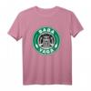 Baba Yaga Kaffeebrauerei Hexe Halloween Powers Logo T-Shirt – Lustiges Geschenk für Kaffeeliebhaber und Folklore-Fans mit slawischen Wurzeln