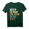 Rente Bäcker T-Shirt mit humorvollem Spruch – Perfekt für Bäcker mit Humor als Geschenk oder Freizeitkleidung