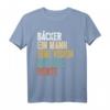 Rente Bäcker T-Shirt mit humorvollem Spruch – Perfekt für Bäcker mit Humor als Geschenk oder Freizeitkleidung