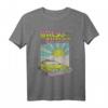 HapKoala DeLorean Sunrise Cartoon T-Shirt - Lizenziertes Retro-Design für Jubiläum & Feier