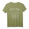HapKoala Vintage Namibia T-Shirt mit Route Map - Retro Back-Print Design für Reise- und Namibia-Liebhaber
