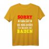 Badener Dialekt T-Shirt - Lustiges Badisch Spruch für Baden-Fans, Schwarzwald, Heidelberg, Freiburg & Karlsruhe